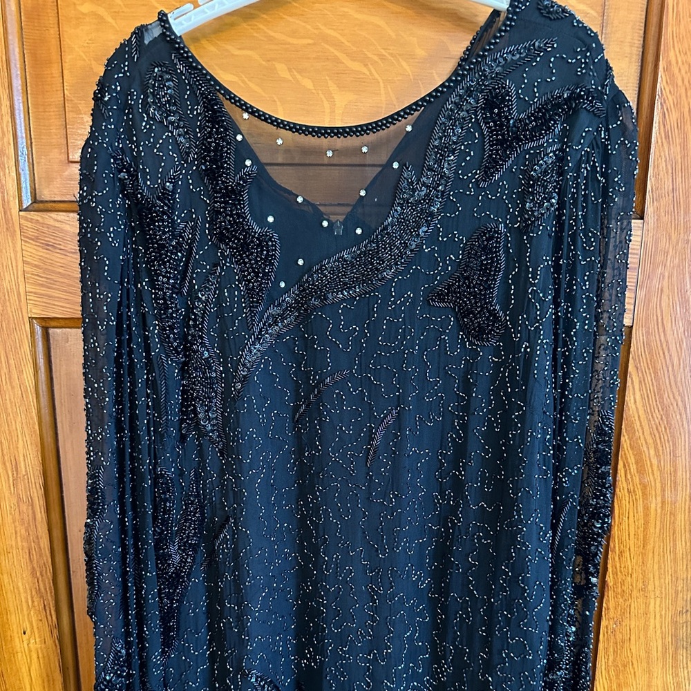 SHO MAX originals beaded tunic. 3x